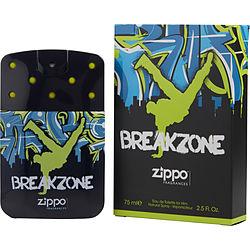 ZIPPO BREAKZONE by Zippo - EDT SPRAY 2.5 OZ