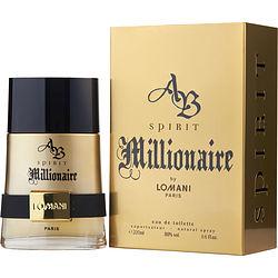 AB SPIRIT MILLIONAIRE by Lomani - EDT SPRAY 6.6 OZ