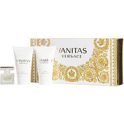 VANITAS VERSACE by Gianni Versace - EDT SPRAY .15 OZ MINI & BODY LOTION .8 OZ & SHOWER GEL .8 OZ