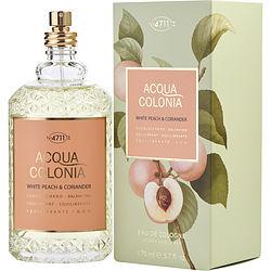 4711 ACQUA COLONIA by 4711 - WHITE PEACH CORIANDER EAU DE COLOGNE SPRAY 5.7 OZ