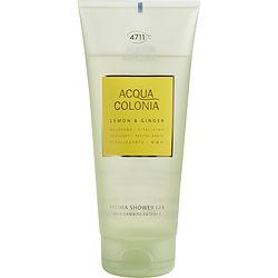 4711 ACQUA COLONIA by 4711 - LEMON & GINGER SHOWER GEL 6.8 OZ