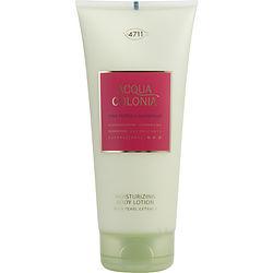 4711 ACQUA COLONIA by 4711 - PINK PEPPER & GRAPEFRUIT BODY LOTION 6.8 OZ