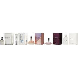CALVIN KLEIN VARIETY by Calvin Klein - 5 PIECE WOMENS MINI VARIETY WITH CK ONE & EUPHORIA & CK2 & ENDLESS EUPHORIA & ETERNITY AND ALL ARE MINIS