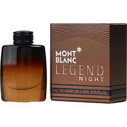 MONT BLANC LEGEND NIGHT by Mont Blanc - EAU DE PARFUM .15 OZ MINI