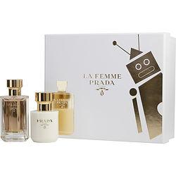 PRADA LA FEMME by Prada - EAU DE PARFUM SPRAY 1.7 OZ & BODY LOTION 3.4 OZ