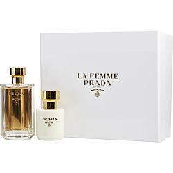 PRADA LA FEMME by Prada - EAU DE PARFUM SPRAY 3.4 OZ & BODY LOTION 3.4 OZ