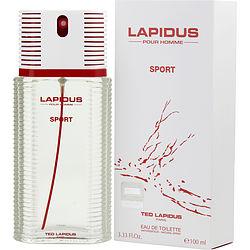 LAPIDUS POUR HOMME SPORT by Ted Lapidus - EDT SPRAY 3.3 OZ