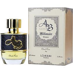 AB SPIRIT MILLIONAIRE BLACK ROSE by Lomani - EAU DE PARFUM SPRAY 3.3 OZ