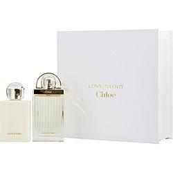 CHLOE LOVE STORY by Chloe - EAU DE PARFUM SPRAY 2.5 OZ & BODY LOTION 3.4 OZ