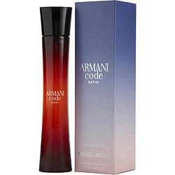 ARMANI CODE SATIN by Giorgio Armani - EAU DE PARFUM SPRAY 2.5 OZ *TESTER