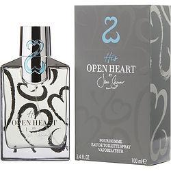 HIS OPEN HEART by Jane Seymour - EDT SPRAY 3.4 OZ