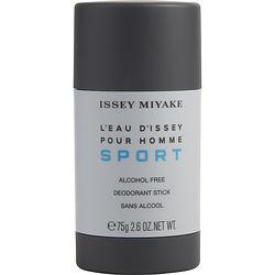 L'EAU D'ISSEY POUR HOMME SPORT by Issey Miyake - DEODORANT STICK ALCOHOL FREE 2.6 OZ