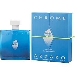 CHROME UNDER THE POLE by Azzaro - EDT SPRAY (ALCOHOL FREE) 3.4 OZ