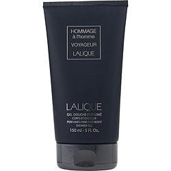LALIQUE HOMMAGE VOYAGEUR by Lalique - HAIR AND SHOWER GEL 5 OZ
