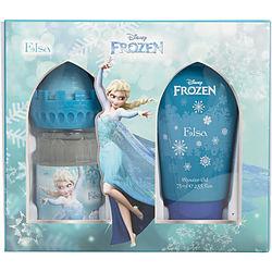 FROZEN DISNEY ELSA by Disney - EDT SPRAY 1.7 OZ & SHOWER GEL 2.5 OZ (CASTLE PACKAGING)
