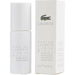 LACOSTE EAU DE LACOSTE L.12.12 BLANC by Lacoste - EDT SPRAY .27 OZ