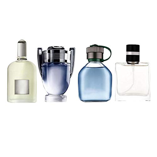 Men Perfume Set, Light Perfume Set, 4 Pieces Men Perfume Set, Mini Variety Bottle Perfume Gift Box Durable Fragrance (25 Ml 4)