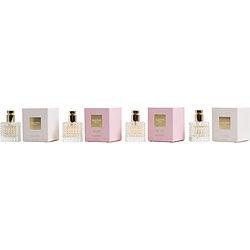 VALENTINO DONNA VARIETY by Valentino - 4 PIECE WOMENS VARIETY WITH DONNA EDP X2 & DONNA ACQUA EDT X2 AND ALL ARE .20 OZ MINIS