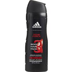 ADIDAS TEAM FORCE by Adidas - 3 IN 1 FACE AND BODY SHOWER GEL 16 OZ