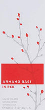 Load image into Gallery viewer, Armand Basi Red By Armand Basi For Women. Eau De Toilette Spray 3.4 Ounces
