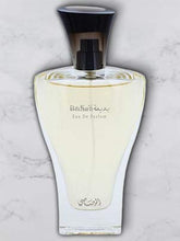 Load image into Gallery viewer, Badia&#39;a for Woman EDP - Eau De Parfum 100 ML (3.4 oz) | Arabian Perfume | Classified as Floral Musk Fragrance w/Rose, Ylang-Ylang, Jasmine and Musk | Exuberant Aroma | by RASASI Perfumes

