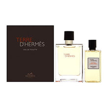 Load image into Gallery viewer, Terre D&#39;Hermes by Hermes for Men 2 Piece Set Includes: 3.3 oz Eau de Toilette Spray + 2.7 oz All Over Shower Gel

