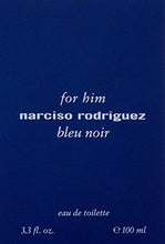 Load image into Gallery viewer, Narciso Rodriguez Him Bleu Noir Eau de Toilette Spray for Men, 3.3 Ounce
