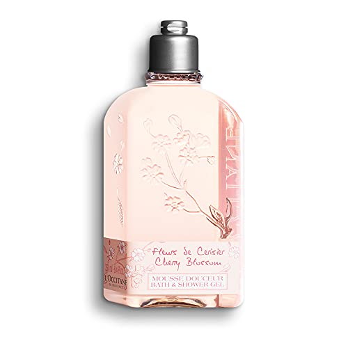 L'Occitane Cherry Blossom Bath & Shower Gel, 8.4 Fl Oz