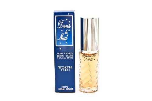 Dans la Nuit by Worth for Women 0.34 oz Eau de Toilette Purse Spray