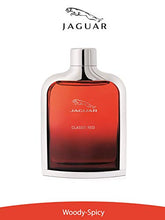 Load image into Gallery viewer, Jaguar Classic Red Eau de Toilette Spray for Men, 3.4 Fl Oz
