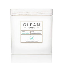 Load image into Gallery viewer, CLEAN SPACE Candle | Natural Soy Blend Scented Candle | Premium Non-Toxic Candle Made with Sustainable Ingredients | Up to 40 Hour Burn Time | 8 oz
