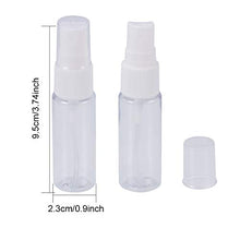 Load image into Gallery viewer, BENECREAT 30 Pack 20ml Plastic Fine Mist Spray Bottles with 10 Pack Plastic Pipettes for Perfume, Essential Oils
