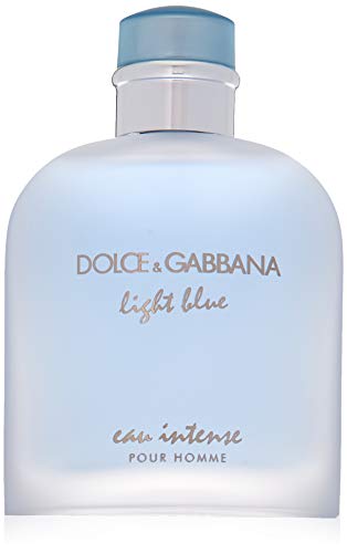 Dolce & Gabbana Light Blue Eau Intense for Men Eau De Parfum Spray, 6.7 Ounce