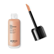 Load image into Gallery viewer, KIKO MILANO - Full Coverage Foundation and Concealer Liquid Foundation Makeup Innovative Formula Superior Coverage | Color Light Rose 20 | Cruelty Free | Professional Makeup | Made in Italy

