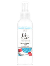 Load image into Gallery viewer, Lifeguard Alcohol-free Perfume Fine Fragrance Body Mist Body Exotics 4 Fl Oz 118 Ml ~"a ton of compliments" a Beach Blend of Driftwood, Warm Sand, Sea Salt, Sand Jasmine, Citrus &amp; Coconut Water
