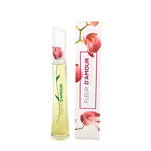 Fleur damour Pour Femme - Eau De Parfum - Women's Perfume - 3.4 Fl. Oz.
