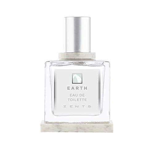ZENTS Eau de Toilette Perfume (Earth Fragrance) Clean Luxury Scents, Gentle Long-Lasting Aromatherapy for Men and Women, 1.69 oz
