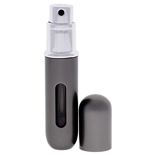 Classic Perfume Atomizer - Titanium by Travalo for Unisex - 0.17 oz Refillable Spray (Empty)