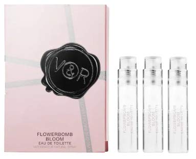 Viktor & Rolf Flowerbomb Bloom Sample Sprays, 3 Count