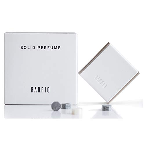 Barrio Solid Perfume Eau De Toilette Perfume Gift for Women, Easy to Carry with Solid Perfume (White)
