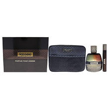 Load image into Gallery viewer, Missoni Pour Homme Eau de Parfum 100ml Set (Contains 100ml EDP, 10ml Travel Spray and Missoni Wash Bag)

