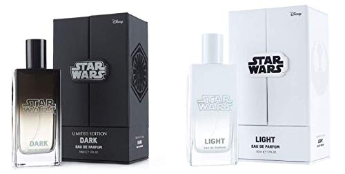 Star Wars Perfume Limited Edition Light and Dark in Gift Boxes