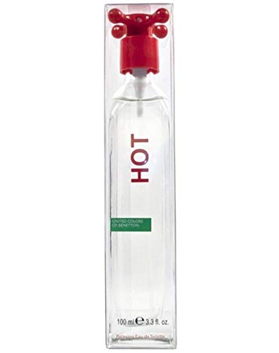 Hot by United Colors of Benetton for Women - 3.3 Ounce EDT Spray