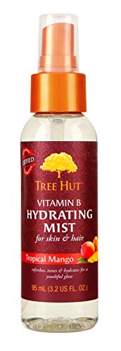 Tree Hut Shea Hydrating Mist, Tropical Mango, 3.2 Fluid Ounce (Pack of 3)