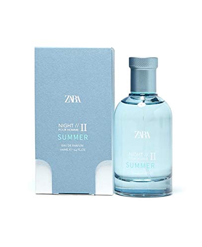 ZARA NIGHT POUR HOMME II SUMMER EDP 100 ML (3.4 FL. OZ). Aromatic Eau De Parfum
