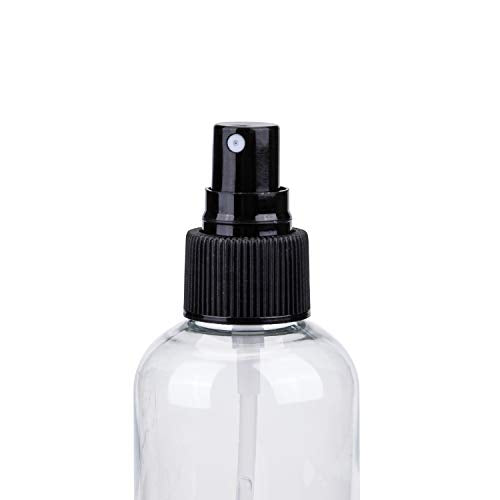 8 X Spray Bottle 100ml Transparent Atomizer Empty Fine Mist Spray Bottle  Refillable