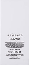Load image into Gallery viewer, Rampage By Rampage For Women. Eau De Parfum Spray 3 Ounces
