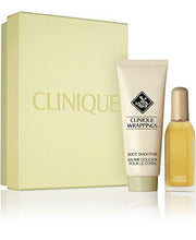 Load image into Gallery viewer, Clinique Wrappings Perfume Spray And Body Smoother Gift Set
