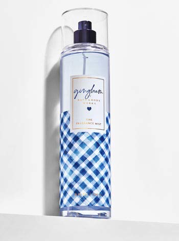 Bath and Body Works Gingham 8 Ounce Ultra Shea Body and 8 Ounce Fine  Fragrance Mist Duo Bundle