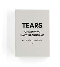 Load image into Gallery viewer, Tears of Men Who Have Wronged Me Perfume in Decorative Glass Spray Bottle Sea Salt and Driftwood Fragrance funny gift women
